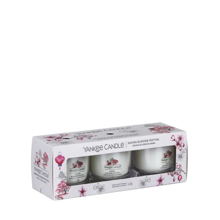 Yankee Candle Yankee Candle Sakura Blossom Festival Filled Votive  3 Pack