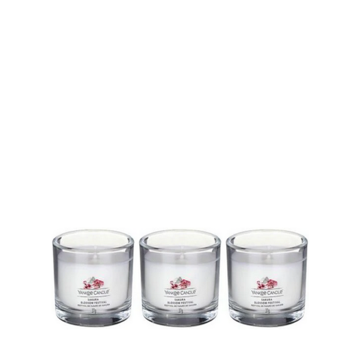 Yankee Candle Yankee Candle Sakura Blossom Festival Filled Votive  3 Pack