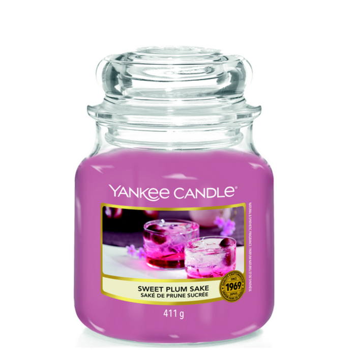 Yankee Candle Yankee Candle Sweet Plum Sake Medium Jar