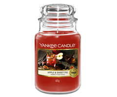 Yankee Candle Apple & Sweet Fig Large Jar