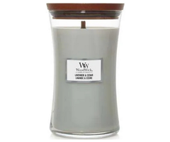 Woodwick Large Lavender & Cedar