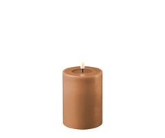 Deluxe Homeart Led Kaars Caramel 7,5 x 10 cm