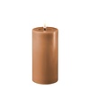 Deluxe Homeart Led Kaars Caramel 7,5 x 15 cm