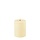Deluxe Homeart Led Kaars Cream Real Flame 7,5 x 10 cm