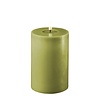 Deluxe Homeart Led Kaars Olive Green 10 x 15 cm