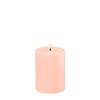 Deluxe Homeart Led Kaars Light Pink 7,5 x 10 cm