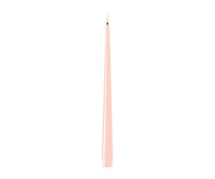 Deluxe Homeart Led Kaars Light Pink 2,2 x 28 cm