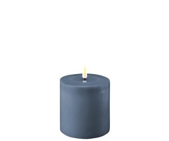 Deluxe Homeart Led Kaars Ice Blue 10 x 10 cm