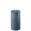 Deluxe Homeart Led Kaars Ice Blue 7,5 x 15 cm