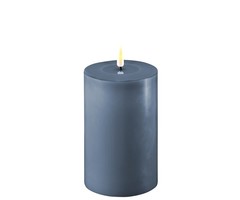 Deluxe Homeart Led Kaars Ice Blue 10 x 15 cm