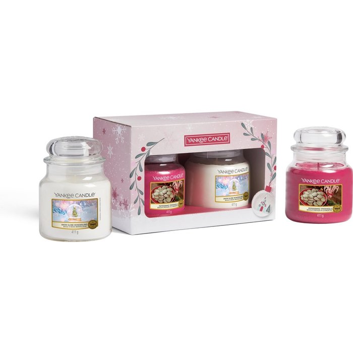 Yankee Candle Yankee Candle Snow Globe Wonderland 2 Medium Jar Giftset