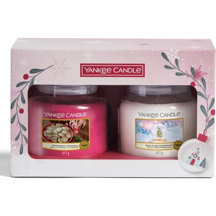 Yankee Candle Yankee Candle Snow Globe Wonderland 2 Medium Jar Giftset