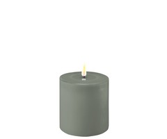 Deluxe Homeart Led Kaars Salvie Green 10 x 10 cm