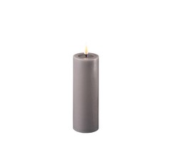 Deluxe Homeart Led Kaars Grey 5 x 15 cm