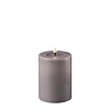 Deluxe Homeart Led Kaars Grey 7,5 x 10 cm