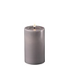 Deluxe Homeart Led Kaars Grey 7,5 x 12,5 cm