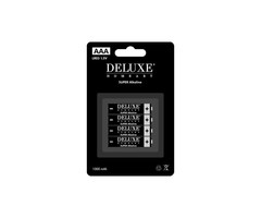 Deluxe Homeart Batterijen AAA 4 x Deluxe Homeart
