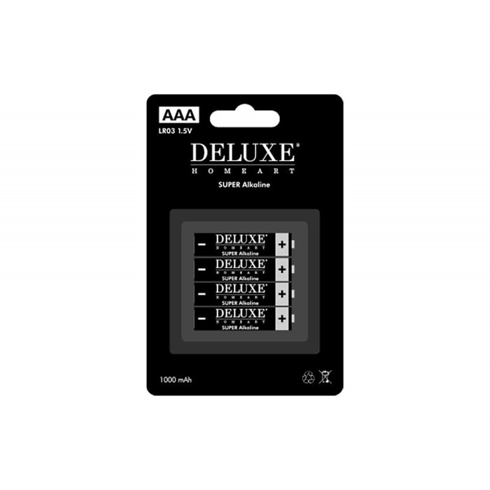 Deluxe Homeart Deluxe Homeart AAA Batterijen 4 x