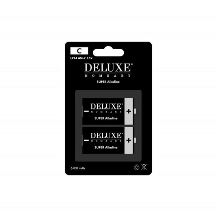 Deluxe Homeart Deluxe Homeart C Batterijen 2 x