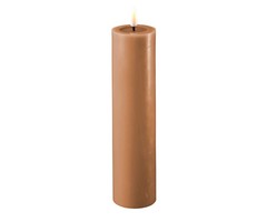 Deluxe Homeart Led Kaars Caramel 5 x 20 cm