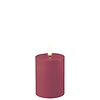 Deluxe Homeart Led Kaars Magenta 7,5 x 10 cm