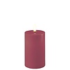 Deluxe Homeart Led Kaars Magenta 7,5 x 12,5 cm
