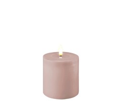 Deluxe Homeart Led Kaars Rose 10 x 10 cm