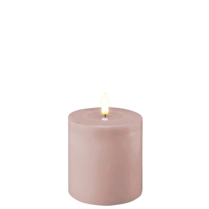 Deluxe Homeart Deluxe Homeart Led Kaars Rose 10 x 10 cm