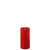 Deluxe Homeart Led Kaars Red 5 x 10 cm