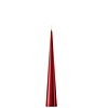 Deluxe Homeart Led Kaars Bourgogne Red Cone Shaped 5 x 28 cm