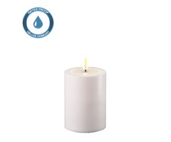 Deluxe Homeart Led Kaars White 7,5 x 10 cm Outdoor