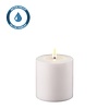 Deluxe Homeart Led Kaars White 10 x 10 cm Outdoor