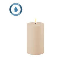 Deluxe Homeart Led Kaars Dust Sand 7,5 x 12,5 cm Outdoor