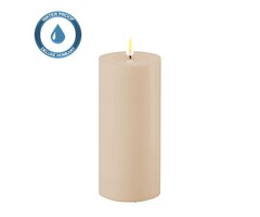 Deluxe Homeart Led Kaars Dust Sand 7,5 x 15 cm Outdoor