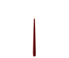 Deluxe Homeart Led Kaars Bourgogne Red 2,2 x 28 cm