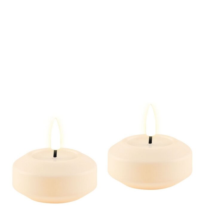 Deluxe Homeart Deluxe Homeart Led Kaars Cream 6,1 x 4,5 cm Floating Candle