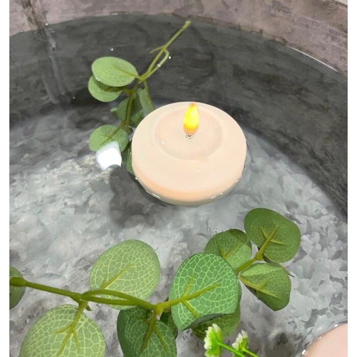 Deluxe Homeart Deluxe Homeart Led Kaars Cream 6,1 x 4,5 cm Floating Candle