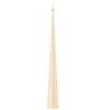 Deluxe Homeart Led Kaars Cream Cone Shaped 5 x 38 cm