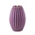 Deluxe Homeart Led Kaars Purple Stripe 10 x 15 cm