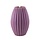 Deluxe Homeart Led Kaars Purple Stripe 10 x 15 cm