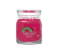 Yankee Candle Sparkling Winterberry Signature Medium Jar