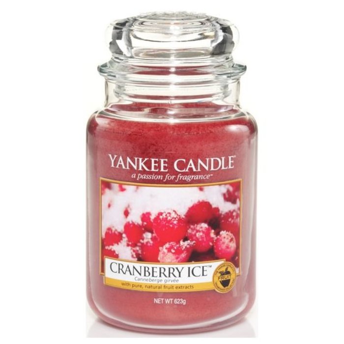 Yankee Candle Yanke Candle Cranberry Ice Large Jar