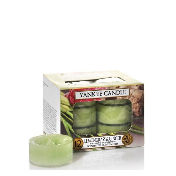 Yankee Candle Yankee Candle Lemongrass & Ginger Theelichten