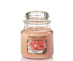 Yankee Candle Peony Medium Jar