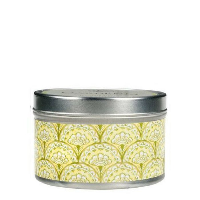 Greenleaf Candle Tin Gardenia