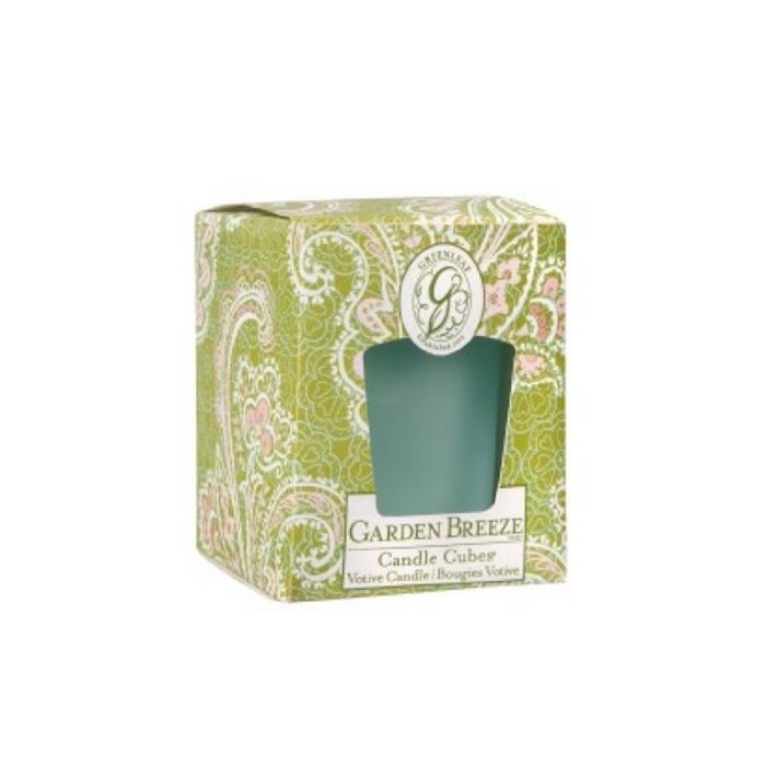 Greenleaf Greenleaf Candle Cube Garden Breeze