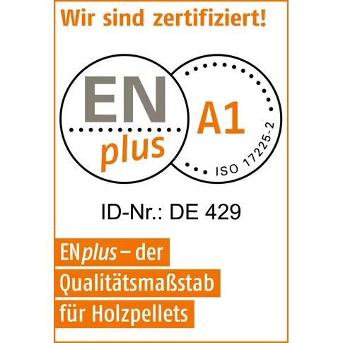 energies - Holzpellets als Sackware - 975 kg auf Palette