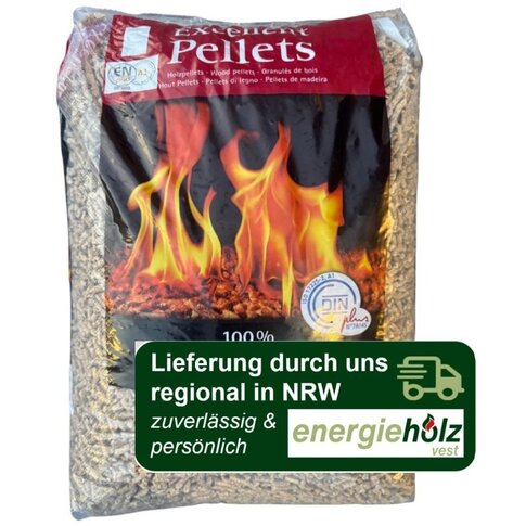 Excellent Pellets  - Holzpellets als Sackware - 1050 kg auf Palette