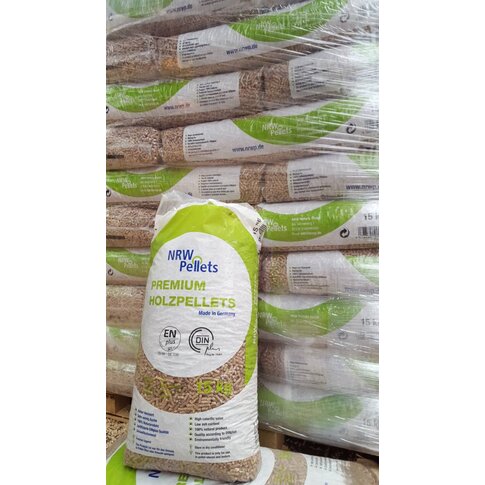 NRW Pellets - Holzpellets Sackware - 990 kg auf Palette