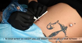 To what extent do weight loss and weight gain influence your tattoos?